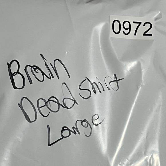 Brain Dead Shirt Mens Large Long Sleeve Psycho Disc Jam Mountain Dew Jersey - Picture 9 of 9